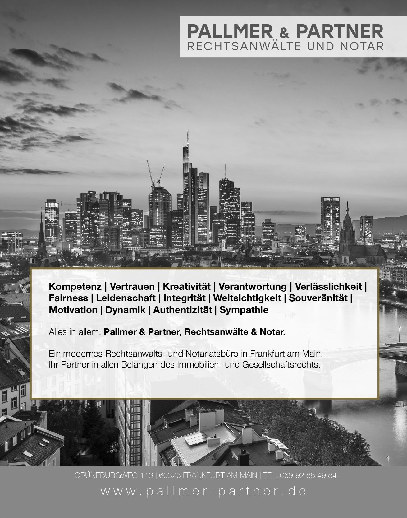 Pallmer und Partner Rechtsanwälte & Notar in Frankfurt am Main