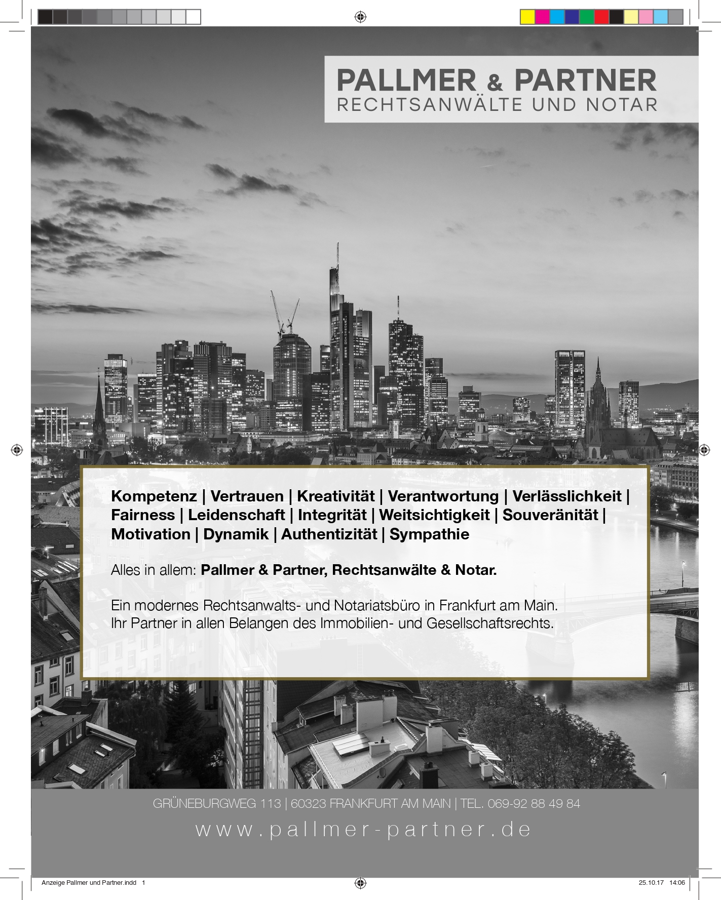Pallmer und Partner Rechtsanwälte & Notar in Frankfurt am Main
